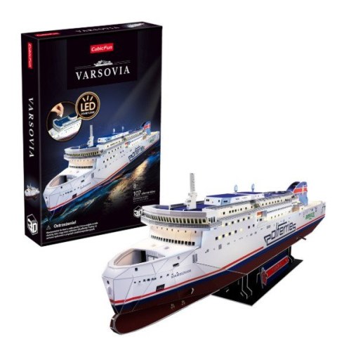 Puzzle 3D - Prom Varsovia Cubic Fun