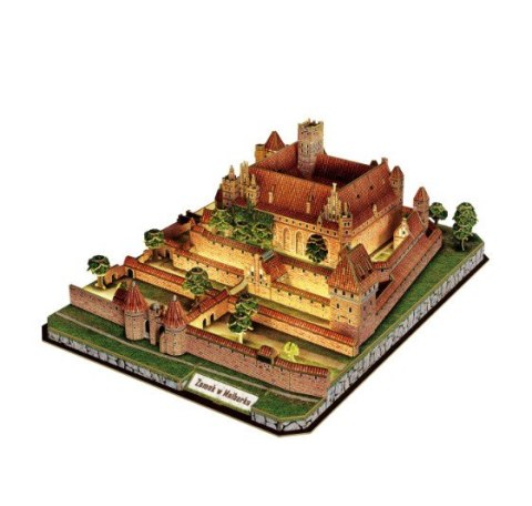 Puzzle 3D Zamek w Malborku LED Cubic Fun