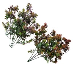 Dodatek zielony w bukiecie mix kolorów 32cm