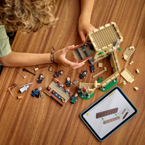 Klocki Harry Potter 76447 Zamek Hogwart: lekcja latania na miotle LEGO