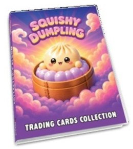 Squishy Dumpling Album do kolekcjonowania Pulio