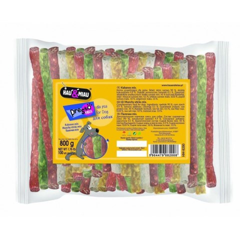KABANOS 8-9mm/12.5cm, 100 szt/opak., 800 g/opak MIX