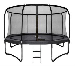 Trampolina Ogrodowa Model Exclusive 374cm/12FT Dla Dzieci Z Wzmacnianą Siatką
