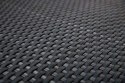 Trampolina Ogrodowa Jumpi 252cm/8FT Maxy Comfort Plus Czerwona Z Wewnętrzną Siatką