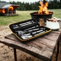 BBQ Legend Set - szczypce maty teflonowe łopatka