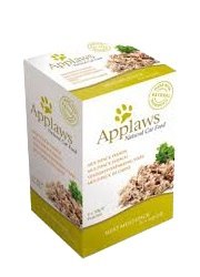 APPLAWS Cat Jelly Multipack Meat (mix saszetek w galaretce kurczak) NOWOŚĆ 5x50g