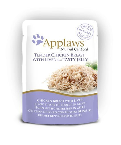 APPLAWS Pouch chicken with liver in jelly (Saszetka w Galaretce Kurczak z Wątróbką) 70g [8251]