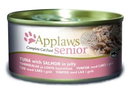 APPLAWS Puszka Senior Tuńczyk i Łosoś w Galaretce [1030] 70g
