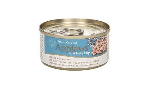 APPLAWS Sardine&Shrimp in Jelly (Sardynka z Krewetkami w Galaretce) 70g [1047]