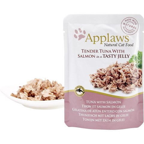 APPLAWS Saszetka Tuńczyk i Łosoś w Galaretce [8256] 70g