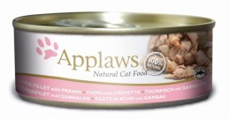 APPLAWS Tuna Fillet & Prawn (puszka Tuńczyk & Krewetki) 156g [2008]