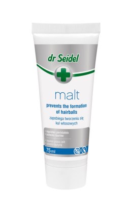 DR SEIDEL MALT PASTA zapobiegająca tworzeniu się kul włosowych 75ml