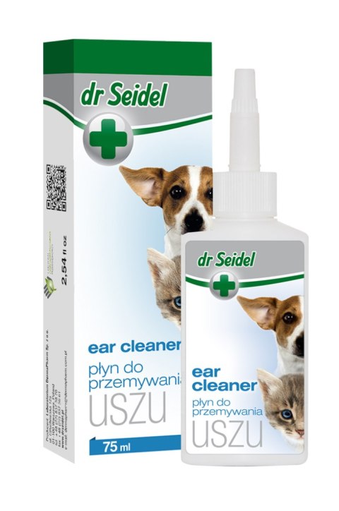 DR SEIDEL PŁYN do przemywania uszu 75ml
