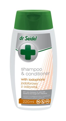 DR SEIDEL SZAMPON pielęgnacyjny jodoforowy z odżywką 220ml