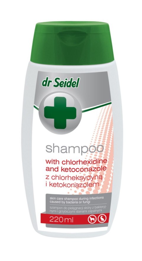 DR SEIDEL SZAMPON z chlorheksydyną i ketokonazolem 220ml