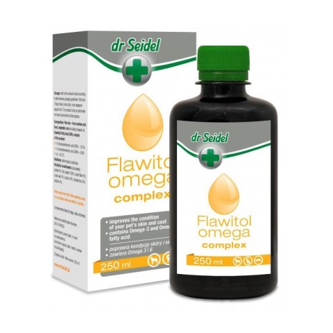 FLAWITOL OMEGA COMPLEX zdrowa skóra i piękna sierść 250ml