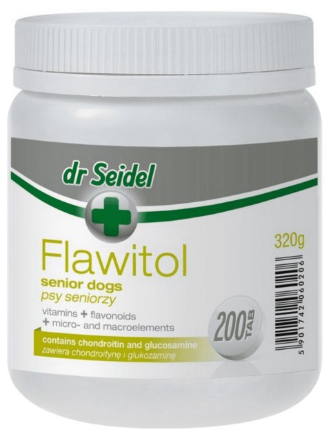 FLAWITOL dla psów seniorów 200 tabl