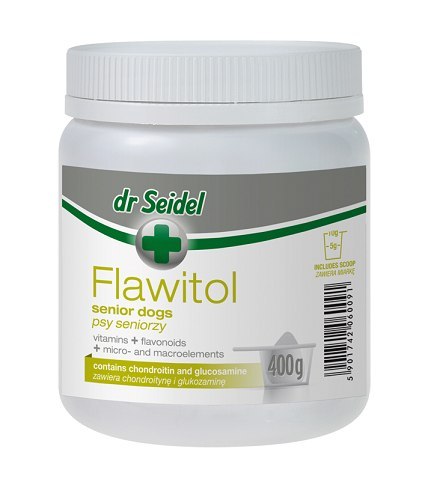 FLAWITOL dla psów seniorów 400 g