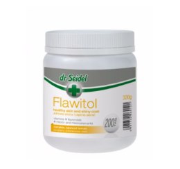 FLAWITOL dla psów z problemami skórnymi 200 tabletek