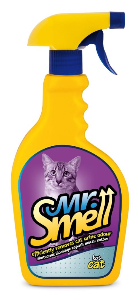 MR SMELL KOT skutecznie likwiduje zapach moczu kotów 500 ml