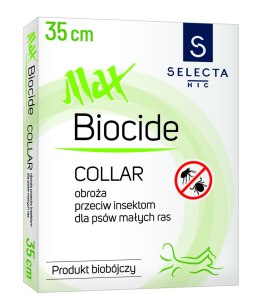 SELECTA Obroża biobójcza MaxBIOCIDE 35 cm czerwona