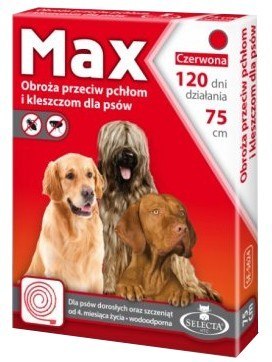 SELECTA Obroża permetryna 75