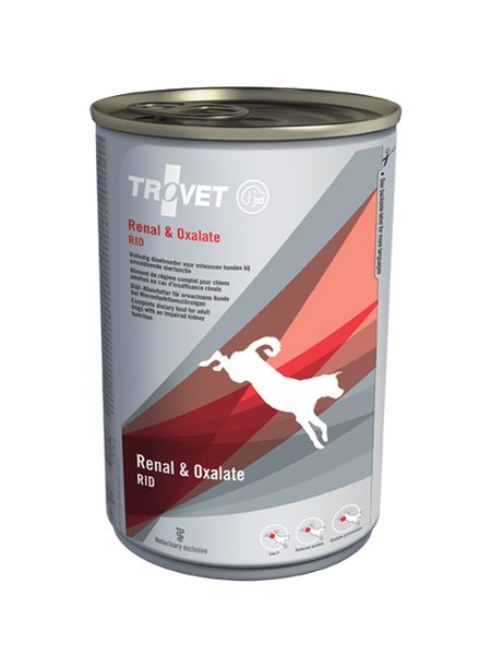 TROVET RID Renal & Oxalate puszka 400g pies