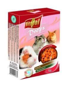 VITAPOL DROPSY DLA GRYZONI MARCHEWKA [ZVP-1036] 75g