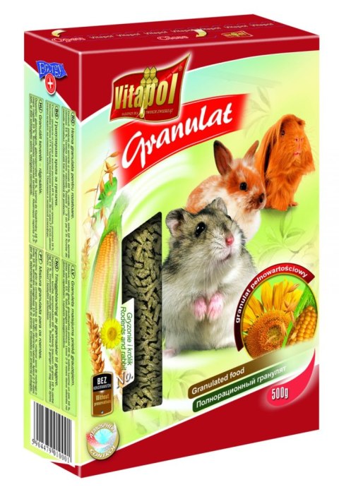 VITAPOL GRANULAT DLA GRYZONI I KRÓLIKA [ZVP-1000] 500g