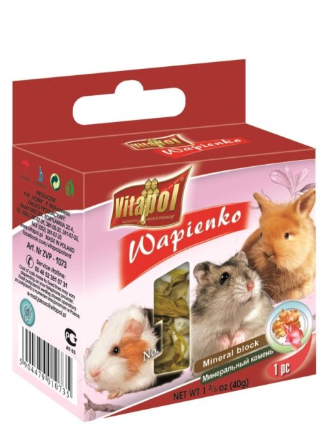 VITAPOL KOSTKA WAP. DLA GRYZONI-KWIATOWA [ZVP-1073] 40g