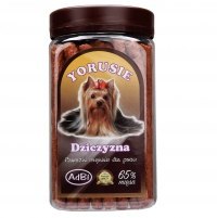 ADBI YORUSIE kabanosy z dziczyzną (65% mięsa) [AM54] 450g