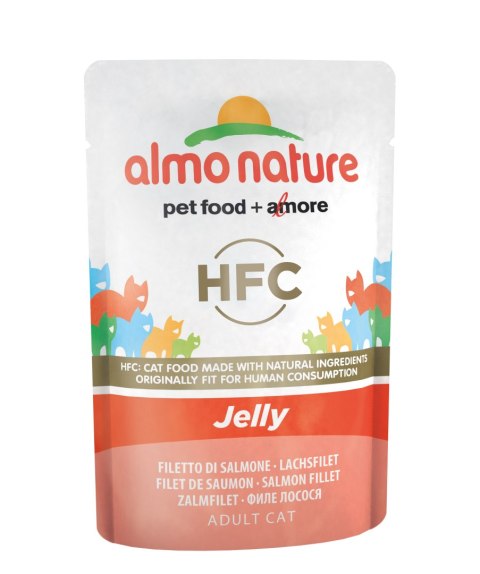 ALMO NATURE HFC Jelly - łosoś 55 g