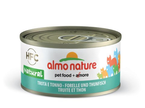 ALMO NATURE HFC Jelly - pstrąg i tuńczyk 70 g