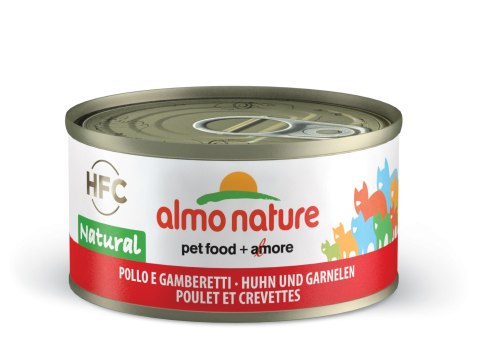 ALMO NATURE HFC Natural - kurczak i krewetki 70 g