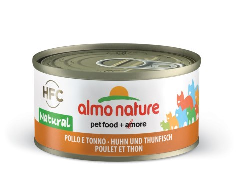 ALMO NATURE HFC Natural - kurczak i tuńczyk 70 g