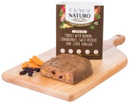 NATURO CHEF'S SELECTION INDYK z komosą ryżową, żurawiną, słodkim ziemniakiem i octem jabłkowym 400 g