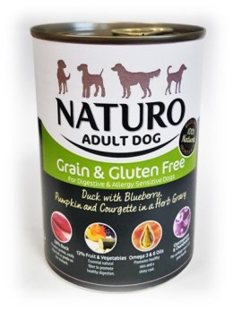 NATURO KACZKA & jagody, dynia, cukinia, w sosie ziołowym 390 g