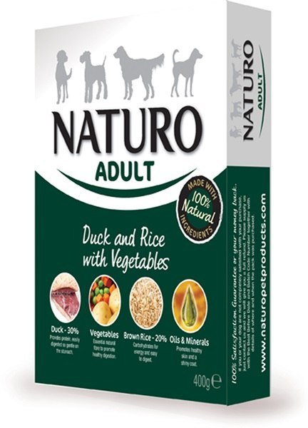 NATURO KACZKA z ryżem i warzywami 400 g