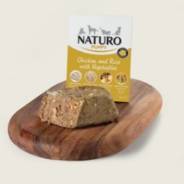 NATURO PUPPY - kurczak z ryżem i warzywami 150 g