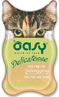 OASY DELICATESSE Paté - Dziczyzna 85 g