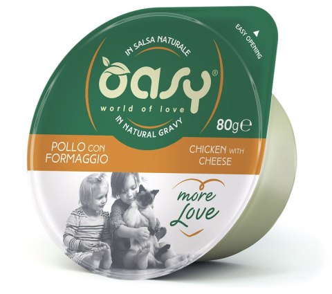 OASY MORE LOVE Cup Kurczak z serem 70 g
