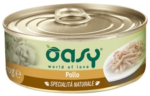 OASY NATURAL Puszka Kurczak 70 g