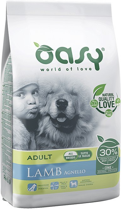 OASY ONE ANIMAL PROTEIN Adult - Jagnięcina 2,5 kg