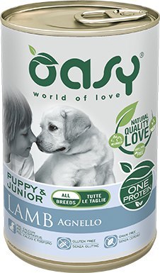 OASY ONE PROTEIN Puppy & Junior - Jagnięcina 400 g