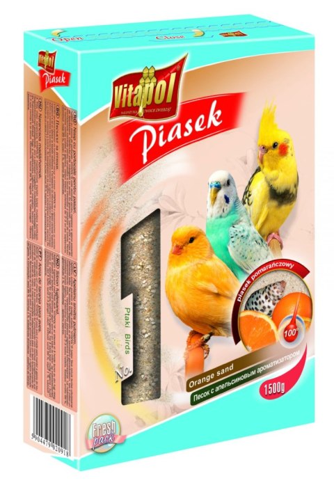 VITAPOL PIASEK DLA PTAKÓW POMARAŃCZOWY [ZVP-2091] 1,5kg