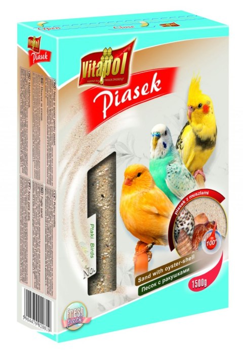 VITAPOL PIASEK DLA PTAKÓW Z MUSZLAMI [ZVP-2081] 1,5kg