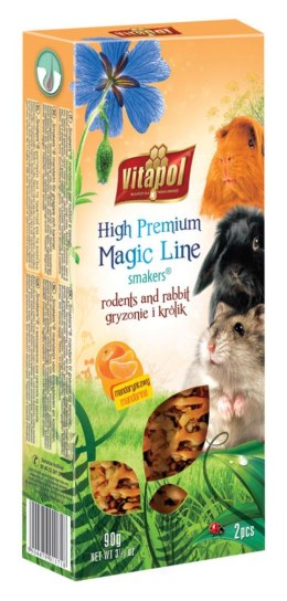VITAPOL SMAKERS DLA GRYZONI I KRÓLIKA Z MANDARYNKĄ MAGIC LINE [ZVP-1171] 90g