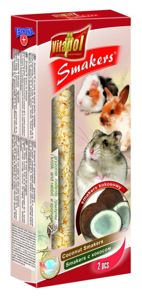 VITAPOL SMAKERS DLA GRYZONI-KOKOS 2szt op. [ZVP-1135] 90g