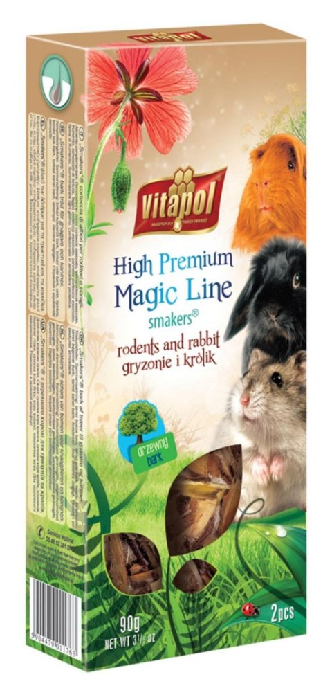 VITAPOL SMAKERS DLA GRYZONI,KRÓLIKA, DRZEWNY MAGIC LINE [ZVP-1176] 90g