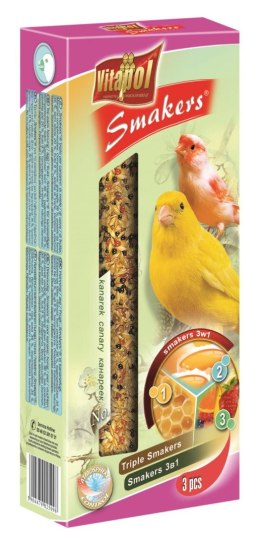 VITAPOL SMAKERS DLA KANARKA -MIX 3szt op [ZVP-2509] 85g